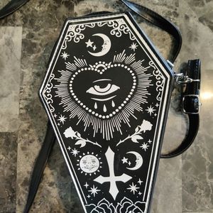Coffin Purse Gothic